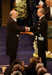 Joseph Stiglitz at the Nobel Ceremony